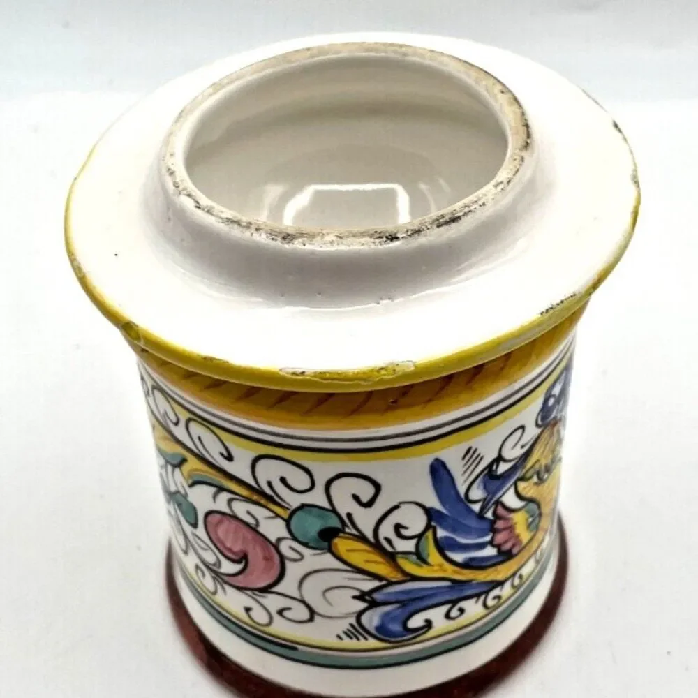 Deruta Raffaellesco Sugar Bowl with Lid 6